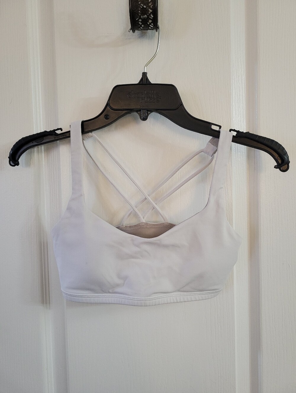 Lululemon Free To Be Bra White Size 4 Strappy Back